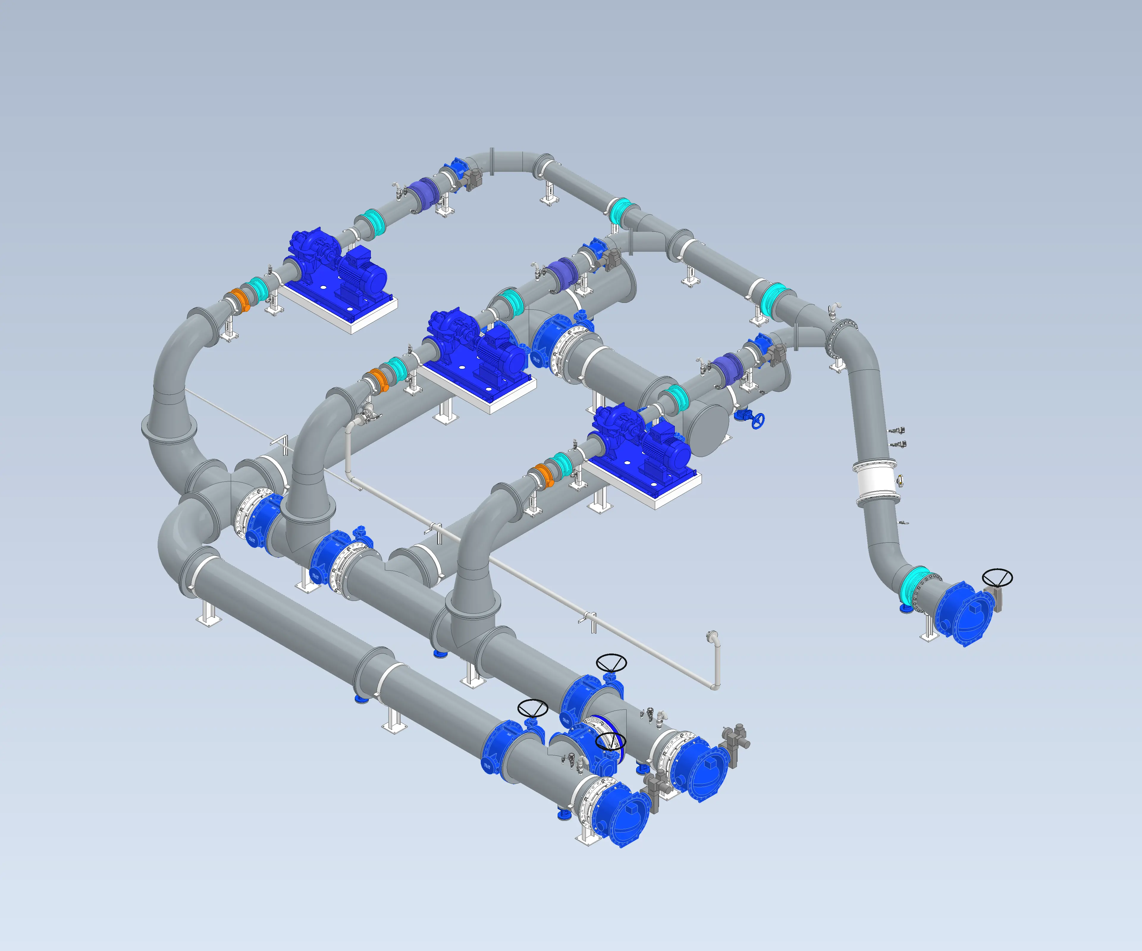 3D leidingontwerp